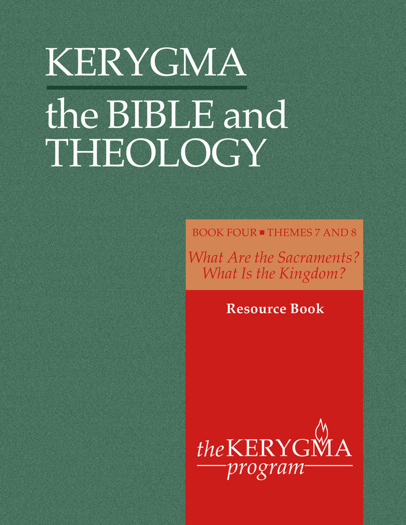 KERYGMA: the BIBLE & THEOLOGY 4 Resource Book by Donald McKim - The Kerygma Program 